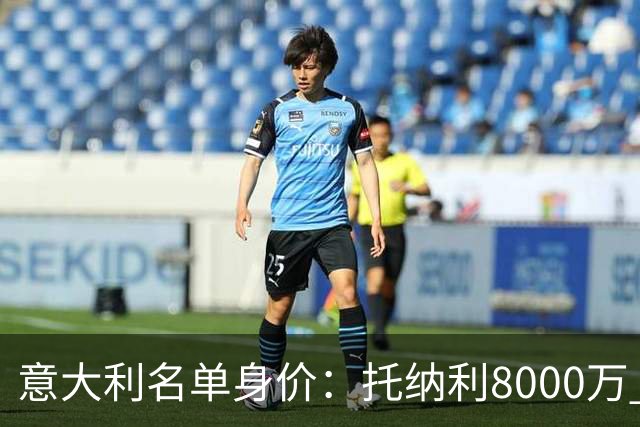 意大利名单身价：托纳利8000万 巴斯托尼6500万 仅10人超过3千万